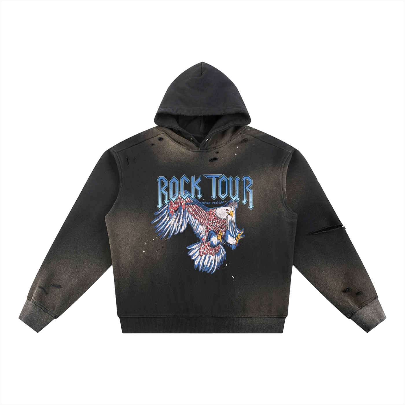 Rock Tour Sun Fade Hoodie