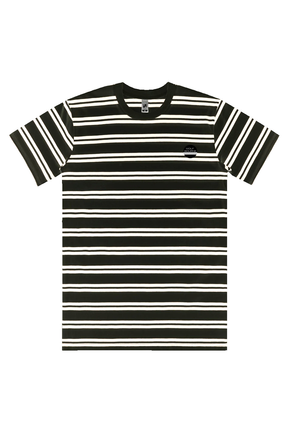 Moon Logo Classic Stripe Tee