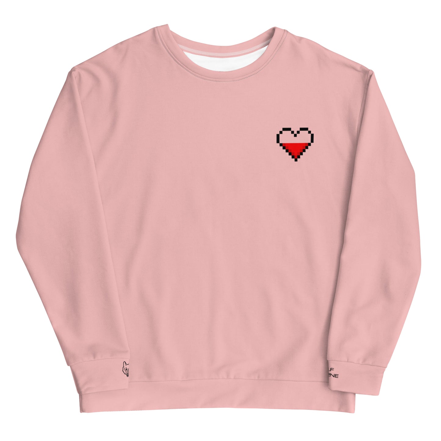 Heart Hal Full Unisex Sweatshirt