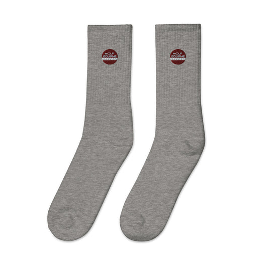 Moon Logo Embroidered Socks