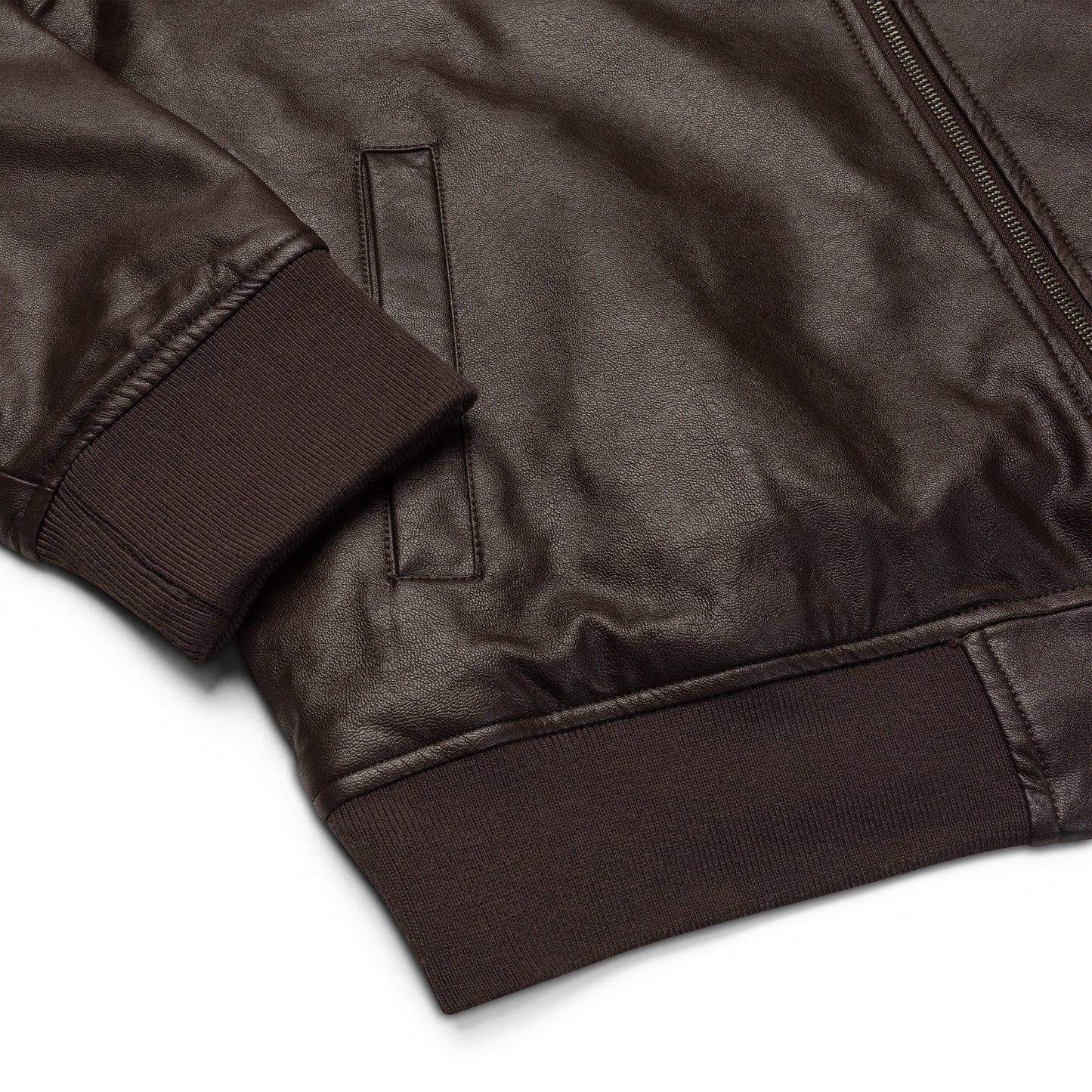 Signature Leather Bomber Jacket